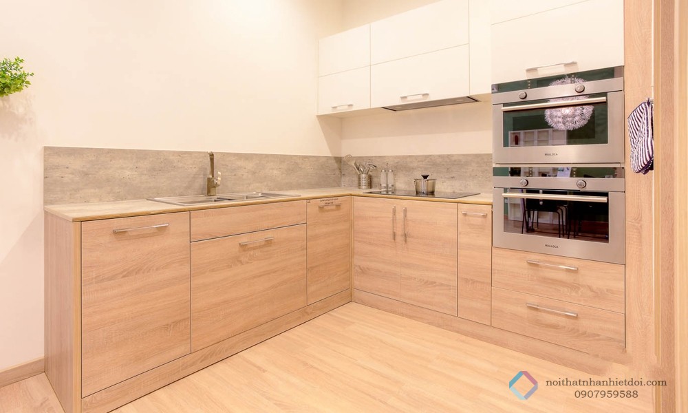 TỦ BẾP LAMINATE 003