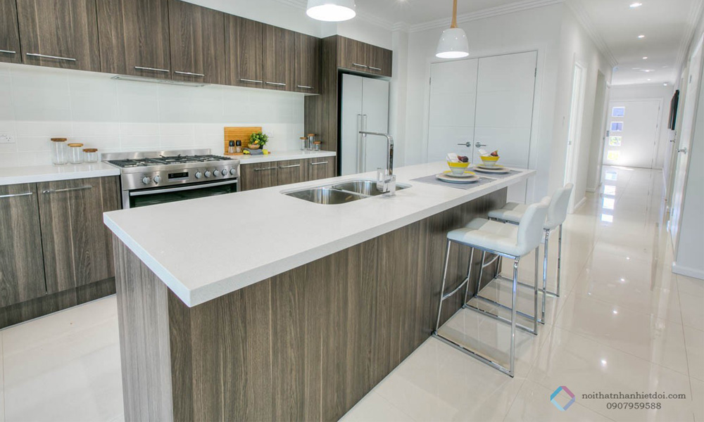 TỦ BẾP LAMINATE 008