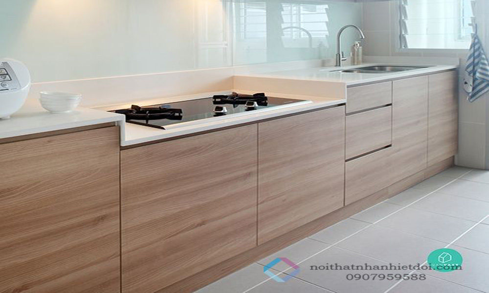 TỦ BẾP LAMINATE 009