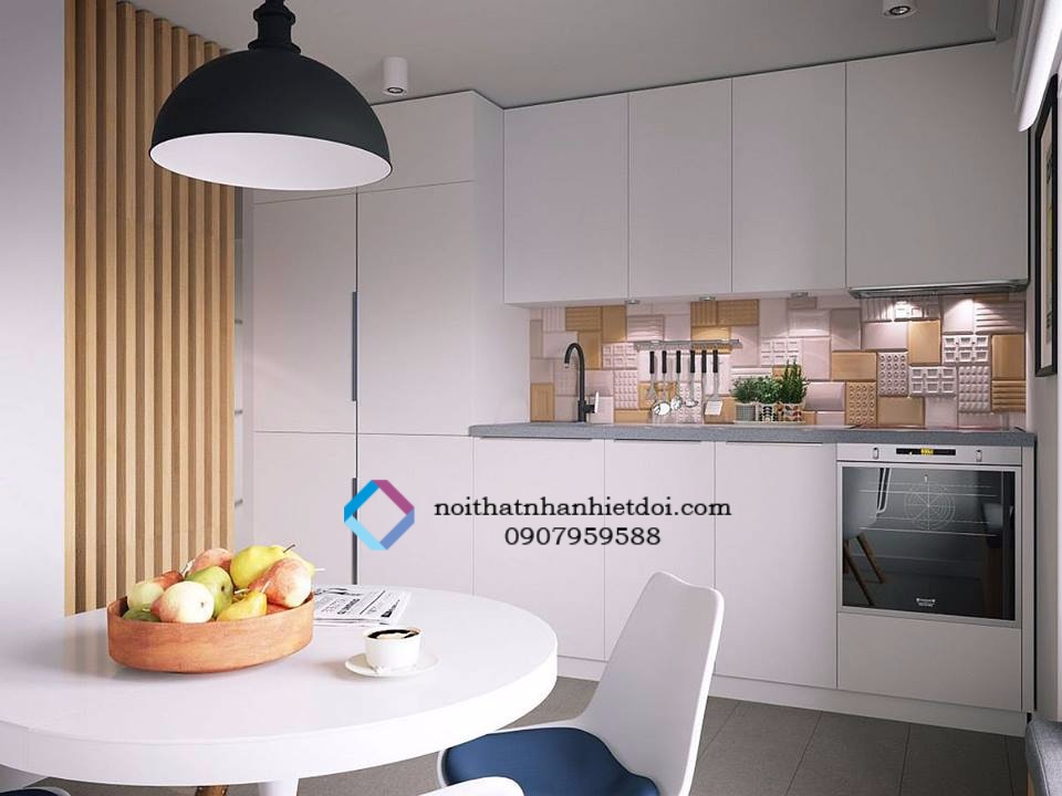 TỦ BẾP MELAMINE 003